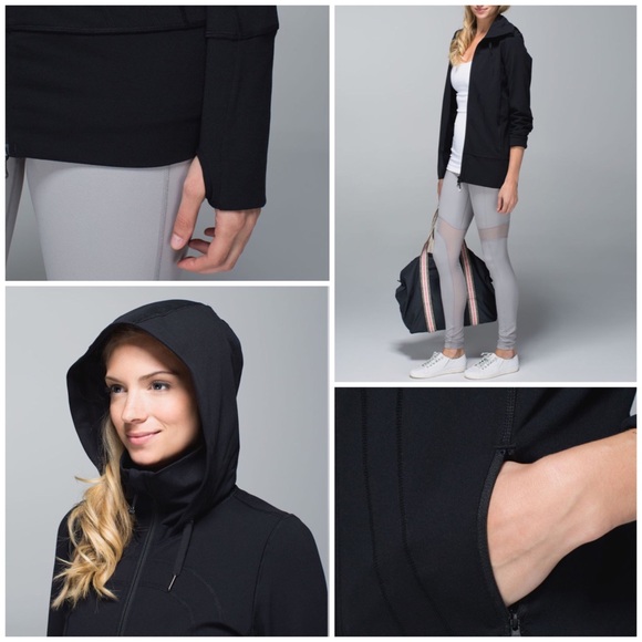 Lululemon Stride Jacket Sz 6 In Black - Picture 3 of 9